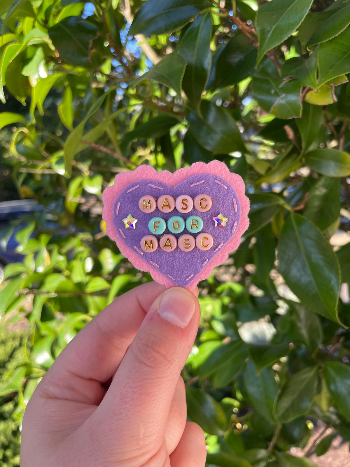 "Masc For Masc" Pin